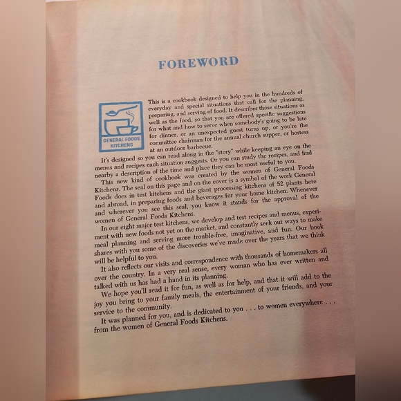 Vintage 1959 The general foods kitchen's cookbook - Picture 7 of 8